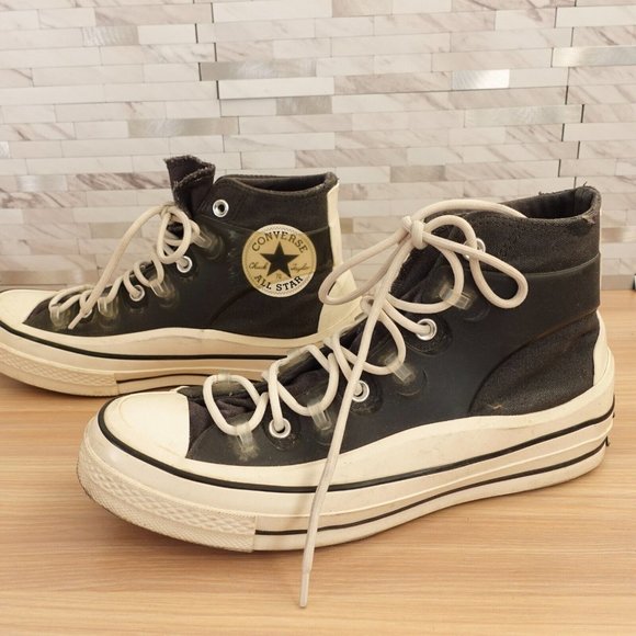 CONVERSE KIM JONES Sneakers Black Chuck 70 Storm Utility Hi Streetwear M‎ 8 W 10 - Picture 1 of 16